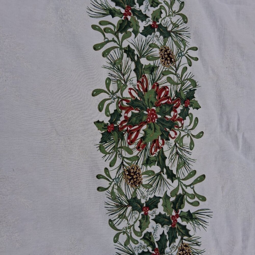 Lenox Linen Tablecloth Rectangular - Picture 2 of 3